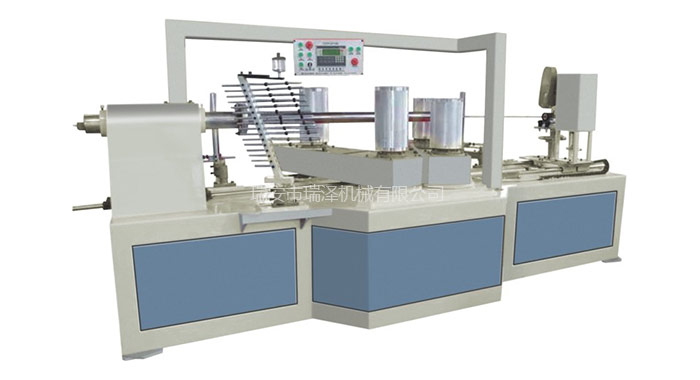 RTW-100 Medium Size 4 Heads Paper Tube Winding Machine